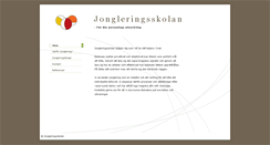 Desktop Screenshot of jongleringsskolan.se